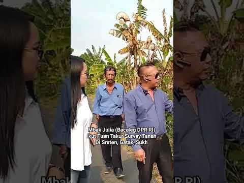 Fokus!! Tuan Takur Survey Tanah di Sraten, Gatak, Sukoharjo