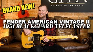 Video thumbnail for Fender American Vintage II - 1951 Blackguard Telecaster Demonstration | Guitars In The Attic by Guitars In The Attic