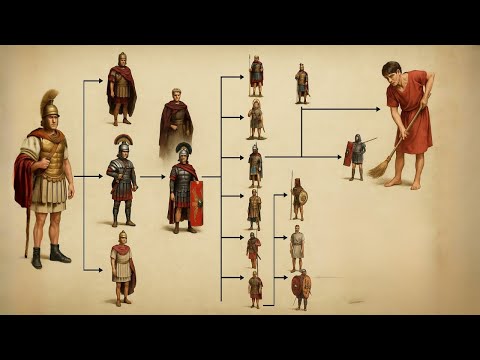 How the hierarchy of the ROMAN LEGION worked — From soldier to ROMAN GENERAL