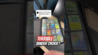 What do you think? Does my logic make sense or should it be changed in my pokedex binder?  #pokemon