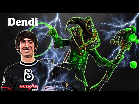 Dendi - Rubick Midlane | Dota 2 7.28c Gameplay