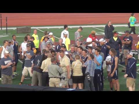 Brookfield East Boys State Track 1st Place and Girls 2nd Place Awards and Celebration 04JUN2016