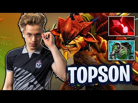 OG.Topson - Bristleback Mid MONSTER 200K Damage | Dota 2 7.28 Pro Gameplay