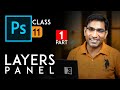 Photoshop Layers Panel Photoshop Tutorials In Hindi Urdu Part 1 Class 11