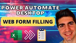 Power Automate Deskop - How To Fill Data From Excel To Web Form (Full Tutorial)