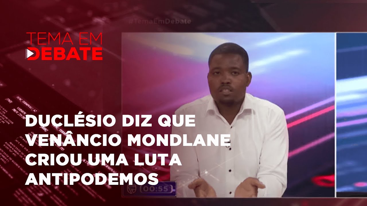 #temaemdebate: Chico diz que Venâncio Mondlane criou uma luta AntiPodemos @PortalFM24