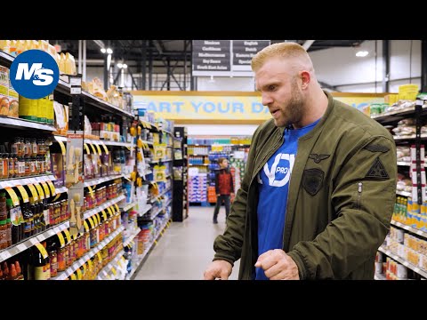 Lebensmitteleinkauf mit Profi-Bodybuildern | Iain Vallieres Prep-Diät