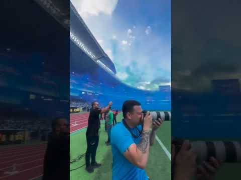 ESPETACULAR A FESTA DA TORCIDA DO PAYSANDU! ⚪🔵 Se liga como estava o Mangueirão! #shorts