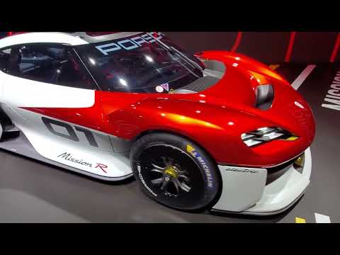 Porsche Mission R- Electric Race Car