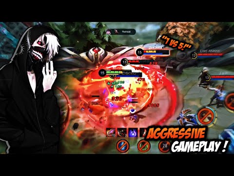 SUPER AGGRESSIVE FANNY GAMEPLAY IN MYTHIC GLORY !!! | Fanny Gameplay - MLBB