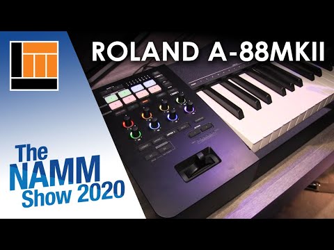 Roland A-88MK2 88 Keys Midi Keyboard Controller for sale online