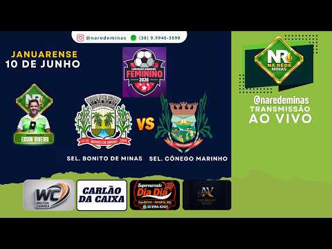 JANUARENSE FEMININO - SELEÇÃO DE BONITO X SELEÇÃO DE CÔNEGO MARINHO