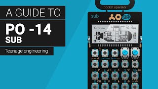 Video thumbnail for Using PO-14 SUB from Teenage Engineering , complete in depth guide tutorial. by XNB