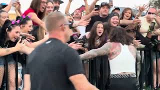 Bring Me The Horizon - Drown (Oli walks out into the crowd) Live at Darien Lake, NY (Buffalo) 8/4/23