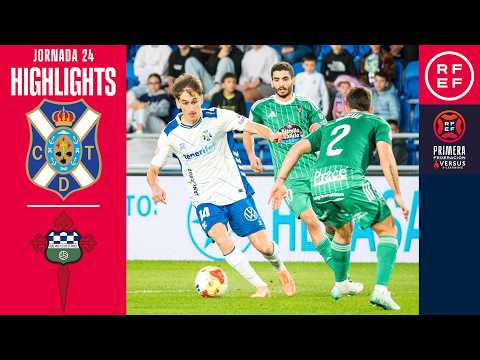 Resumen #PrimeraFederación | CD Tenerife 0-1 Racing Club Ferrol | Jornada 24 | Temporada 2025/2026