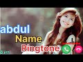 Abdul please pickup the phone name ringtone Vivo note one plus mobile