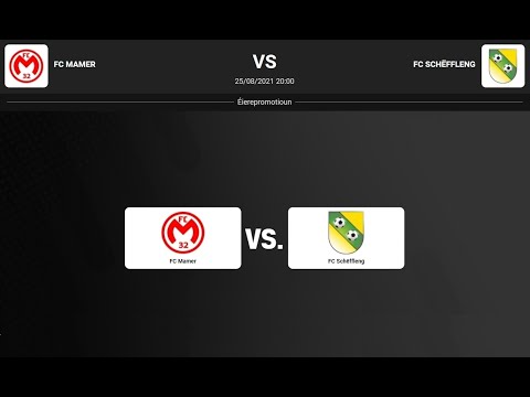 25.08.2021. FC Mamer 32 - FC Schifflange 95