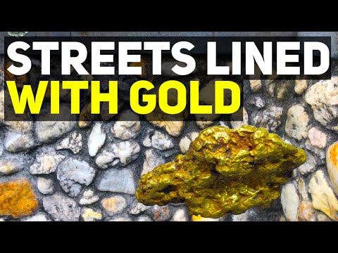 The Streets Lined With Gold In This Town In Australia