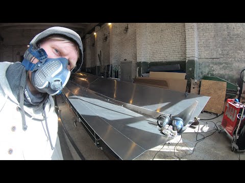 Aluminium Boat hull welding