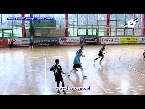 Heiro Futsal Cup 2013 / Group H - Partizan Bardejov (SVK) - Sąsiedzi Opole 1-0