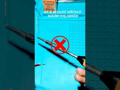 wire sold without soldering paste
