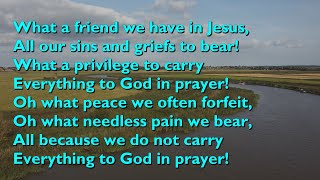 Download lagu What a Friend We Have in Jesus (Tune: Converse - 3vv) [with lyrics for congregations] mp3