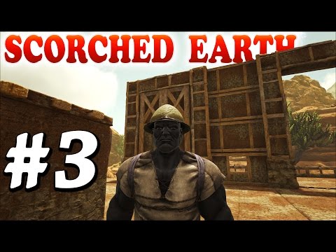 ARK Scorched Earth -Ep3- UNITED FORCES & BASE BUILDING Ft JayEx23 & others! Ark Survival Evolved