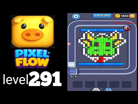 Pixel Flow Level 291 Walkthrough