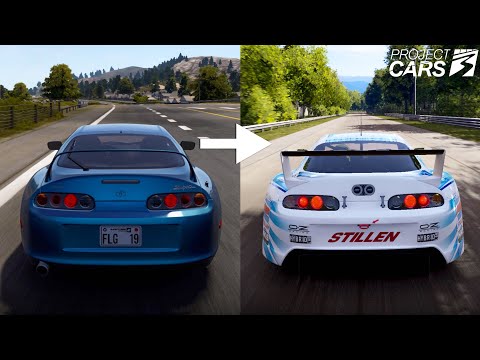Project Cars 3’s Fully Upgraded JDM Legends DLC Cars (JGTC Style Mk4 Supra, RX-7 R2 & NSX Gameplay)