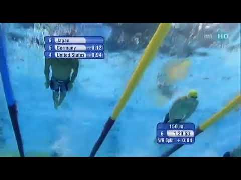 Shanghai 2011 - Finale 4x100 4 Nages H. - USA