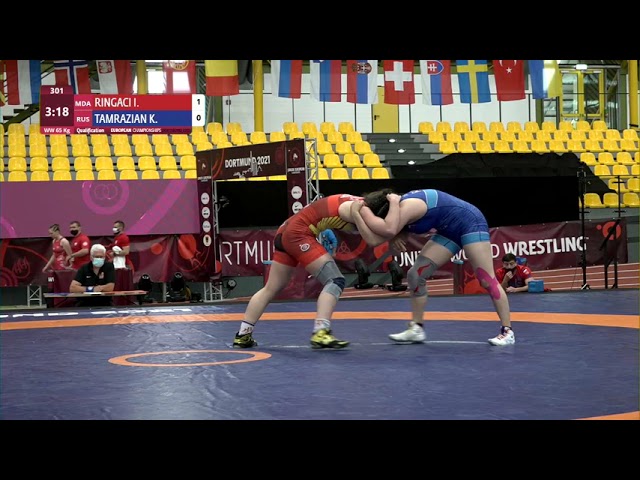 1538 | 301 | Juniors WW 65kg | Qualif. | RINGACI Irina (MDA) | TAMRAZIAN Kristina (RUS)
