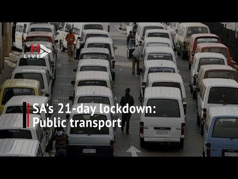 Lockdown loaded Public transport