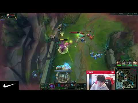 Full Live Stream T1 Zeuss Korean server challenge rank 20/03/2022 Twitch.tv