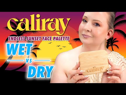 It'll be a WET WET WET Summer! 2023 Caliray Endless Sunset Face Palette
