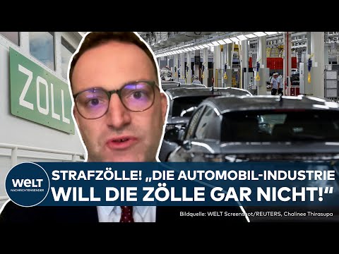 JENS SPAHN: "Es braucht Gespräche mit China" - Strafzölle für die Automobil-Indiustrie in Diskussion