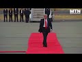 Meeting Putin In Alaska Donald Trump Struggles To Walk A Straight Line On The Tarmac