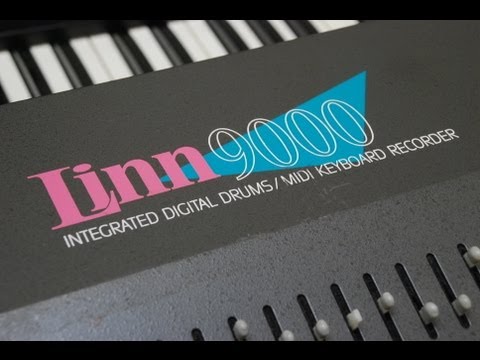 Linn 9000 Integrated Digital Drums / Midi Keyboard Recorder 1984 - 1986 - Black image 13