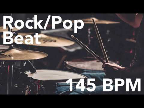 🤘 🥁 Rock/Pop Basic Beat 145 BPM