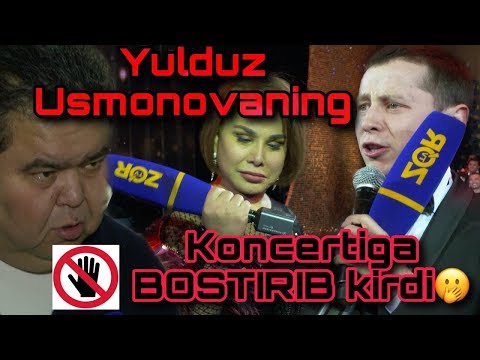 Real Xit - Sariq bola Yulduz Usmonova konsertida sahnaga otilib chiqdi!