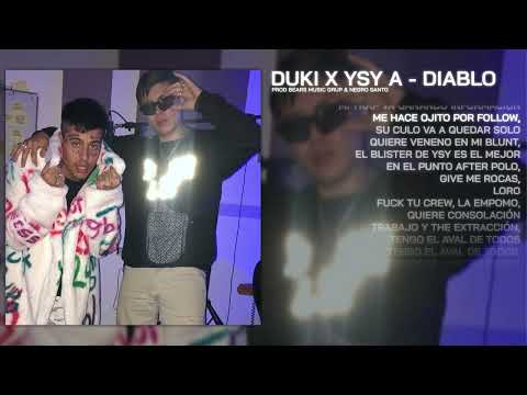DUKI x YSY A - DIABLO | VIDEOLYRIC