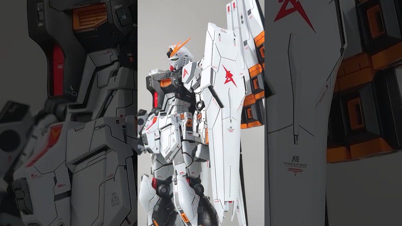 MG 1/100 ν GUNDAM  (ver.ka)｜Gunpla Build Digest