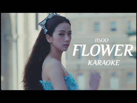 JISOO - FLOWER (karaoke/istrumental) | with lyrics.