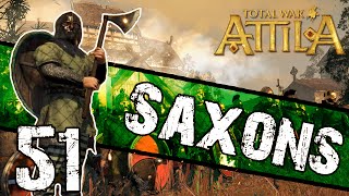Total War: Attila - Saxon Campaign #51 ~ GEPID ASSAULT!