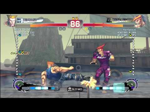 ACE ERIN (Guile) vs kentasyue (Adon)