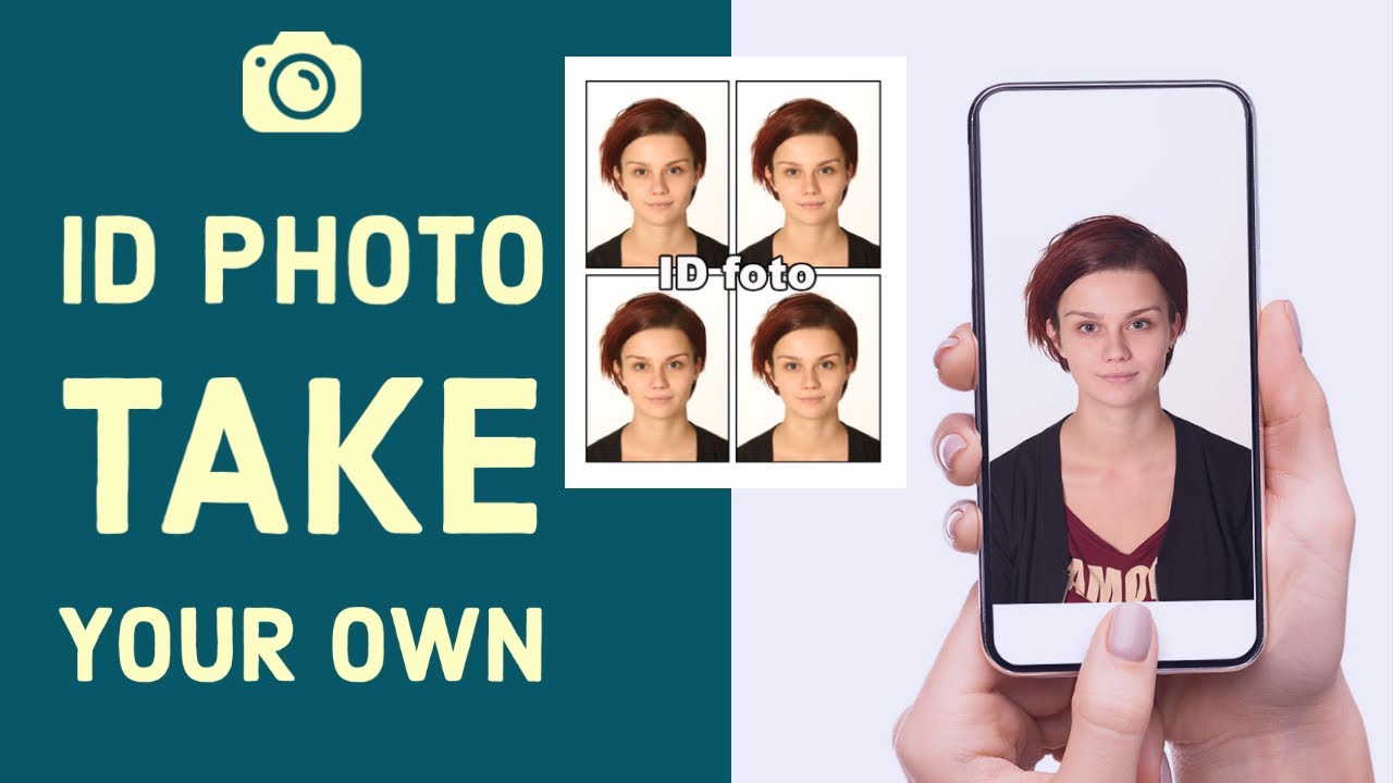 How to take ID photo at home yourself