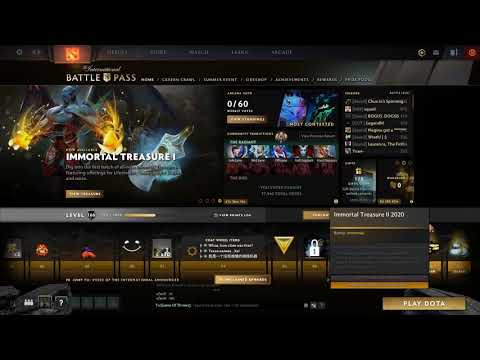 Dota 2 Ti 10 Battle Pass Bundle 120 levels