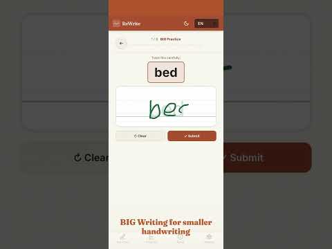 ReWrite: Handwriting Rehab video thumbnail