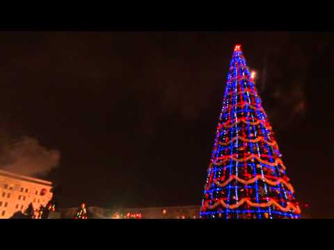 new year celebrations at LUGAnSK CIty Center