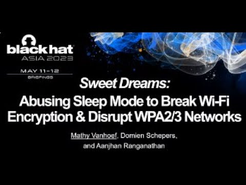Sweet Dreams: Abusing Sleep Mode to Break Wi-Fi Encryption and Disrupt WPA2/3 Networks