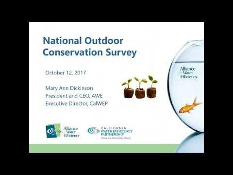 EPA/AWE Partner Webinar - Working With Homeowners Associations to Budget Water